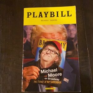 Micheal Moore on Broadway Playbill
